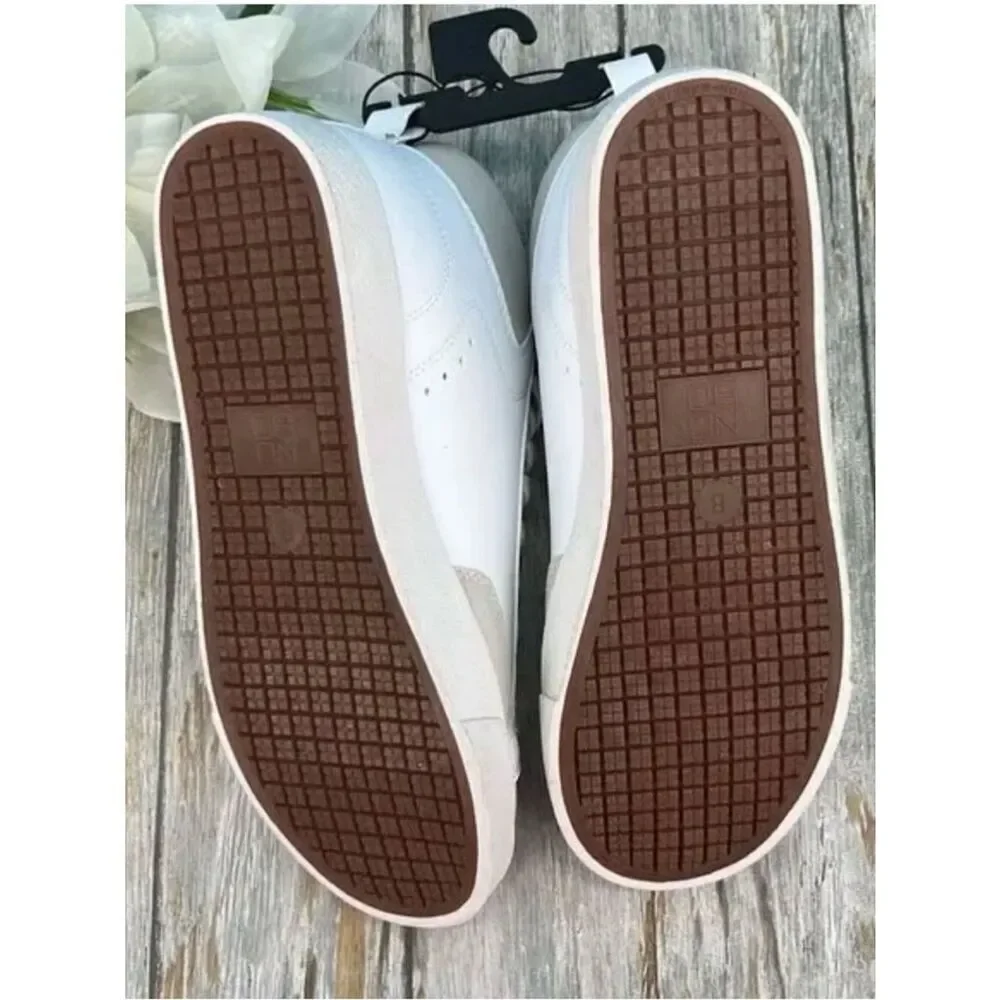 Women’s Casual Sporty High Top Sneakers Shoes White Size 8